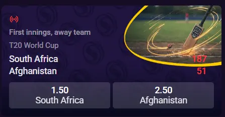 Match with Live Streaming